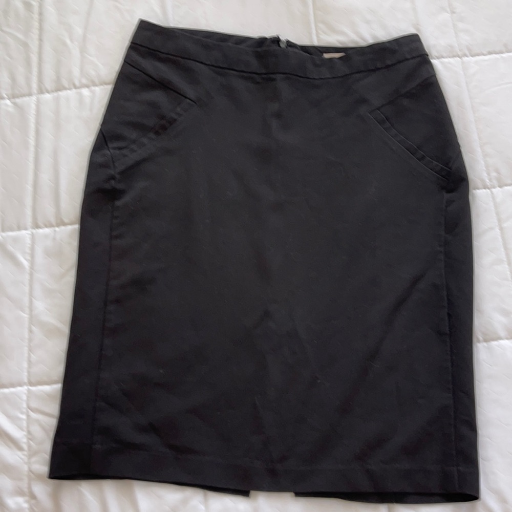 Black skirt size M 73% polyester and 22 % rayon